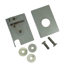 Compact X70 Right Hand 90 Deg Bracket Kit, For Shower Enclosure, Bright Anodized 