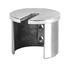 CRL Polished Stainless 50.8mm Diameter Securing End Cap