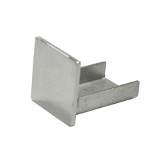 CRL Brushed Stainless Steel 32mm x 32.5mm x 2.5mm End Cap