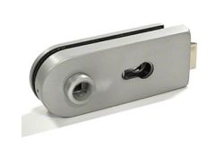 CRL Satin Anodized Finish Office D-Shape Latch without Cylinder