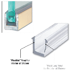 CRL Flexible Vinyl for DUC38 U-Channel for 8 mm Glass