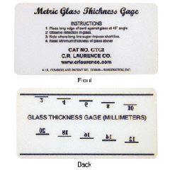 CRL Metric Glass Thickness Gauge