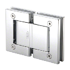 CRL Brite Chrome Oil Dynamic 180º Glass-to-Glass Hinge