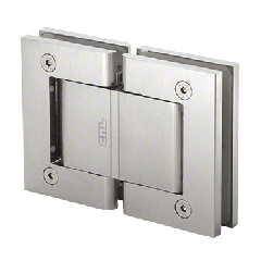 CRL Satin Anodised Oil Dynamic 180º Glass-to-Glass Hinge