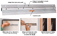 CRL 18" Hangman® Mirror and Picture Hanging System