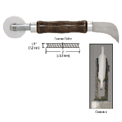 CRL 2" x 1/8" Nylon Wheel Combo Screen Roller and Cutter