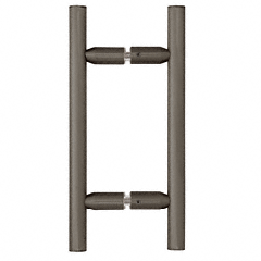 CRL Oil Rubbed Bronze 6" Ladder Style Back-to-Back Pull Handle