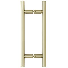 CRL Brushed Bronze 8" Ladder Style Back-to-Back Pull Handles