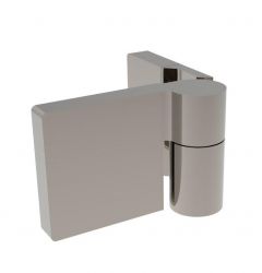 CRL Polished Chrome LUGANO Right Hand Offset Wall Mount Hinge