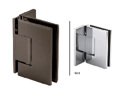 CRL Oil Rubbed Bronze Wall Mount Offset Plate Melbourne Hinge with Cover Plate