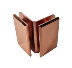 CRL Polished Copper Pinnacle, Glass-To-Glass Bracket