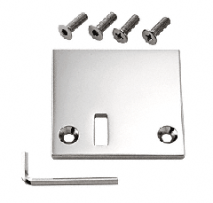 CRL Polished Chrome Pinnacle Stop Plate for RPS