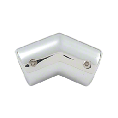 CRL Polished Chrome 135 Degree Corner Support Bar Bracket