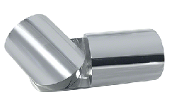 CRL Polished Chrome Adjustable Wall Bracket