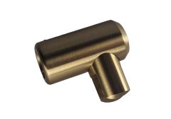 CRL Brushed Bronze Support Bar U-Bracket For 10mm & 12mm Glass