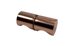 CRL Polished Copper Back-To-Back E-Z Grip Style Knobs