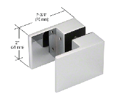 CRL Polished Chrome Back-to-Back Paddle Knob