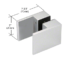 CRL Satin Chrome Back-to-Back Paddle Knob