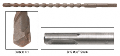 CRL 1/2" Heavy Duty Masonry Drill - 12" Long