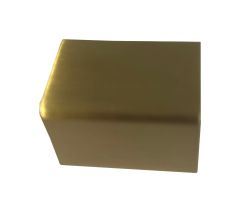 CRL Satin Brass Wall Mount Bracket Or Square Bar