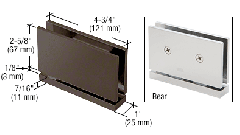 CRL Oil Rubbed Bronze Senior Cardiff Series Hinge