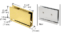 CRL Polished Brass Senior Cardiff Series Hinge