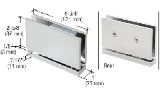 CRL Satin Chrome Senior Cardiff Series Hinge