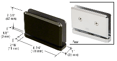 CRL Gun Metal Senior Prima 01 Series Top or Bottom Mount Hinge