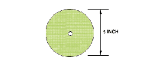 CRL 3M® Trizact® 5" A35 PSA Polishing Disc