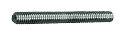 CRL Zinc Threaded Rod for 3/4" and 1" Standoffs