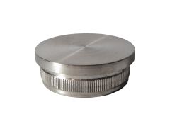 CRL 316 Grade Brushed Stainless Steel 42.4 mm Diameter Handrail End Cap