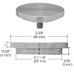 CRL UV 90 mm Bonding Plate