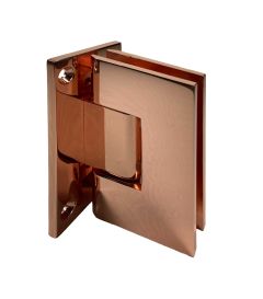 CRL Polished Copper Vienna 037 Series Wall Mount Hinge