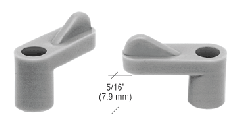 CRL Gray 5/16" Plastic Window Screen Clips - Bulk